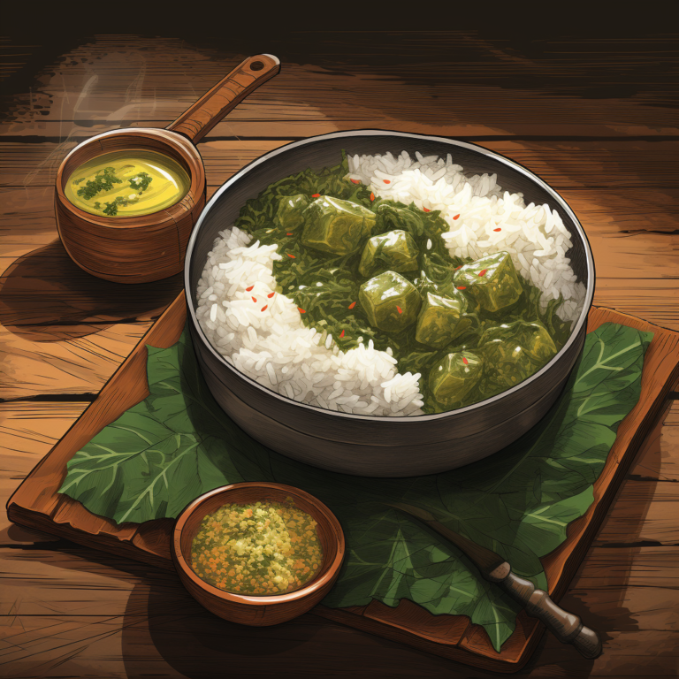 Matapa a Cassava Leaf Stew Recipe From Mozambique