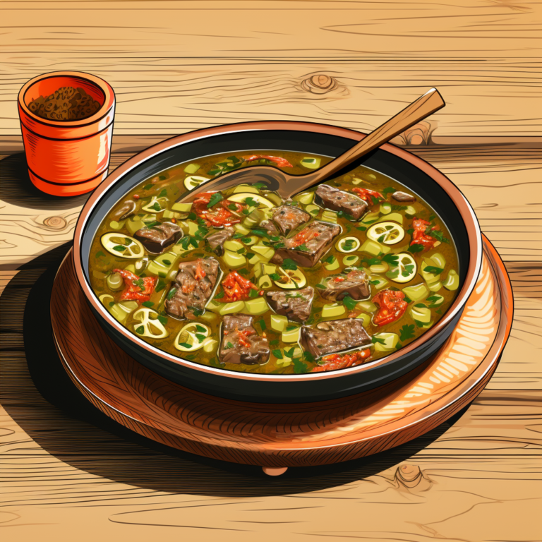 Soupou Kandia: The Okra Soup