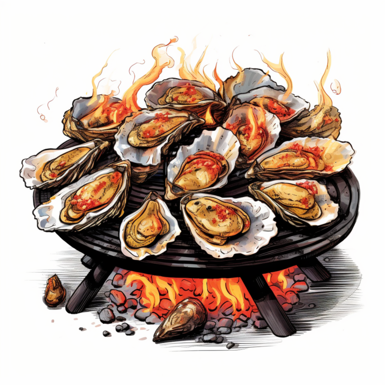 Grilled Oysters from Joal-Fadiouth