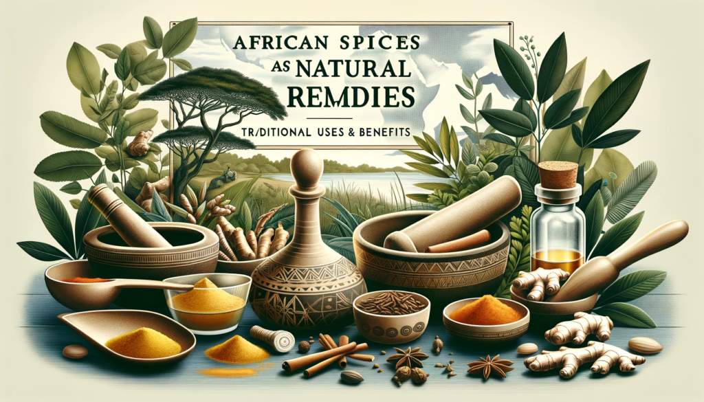 Learn about African spices as natural remedies. Discover their traditional uses and health benefits in holistic and modern wellness practices.