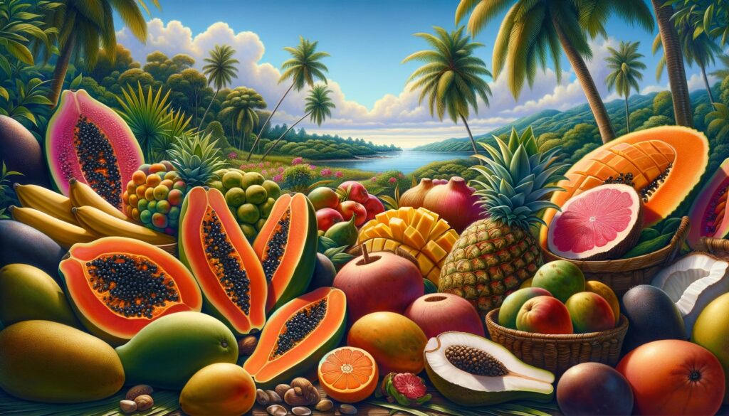 oceania tropical fruit