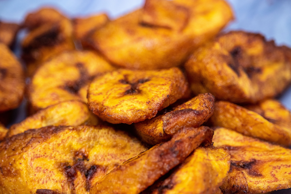 fried plantains with african spices