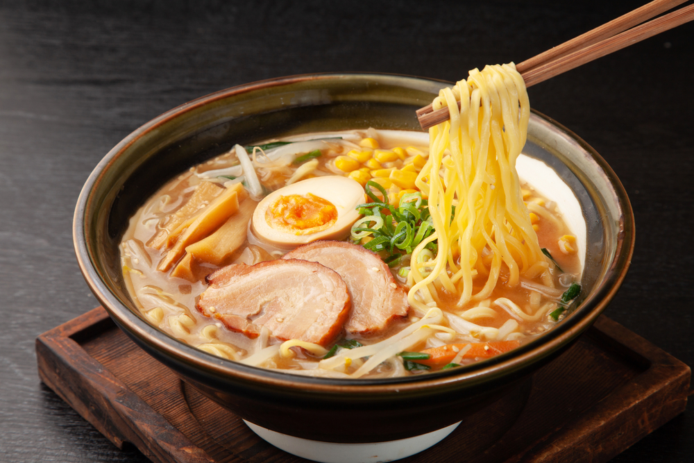 asian noodles: a delicious bowl of ramen